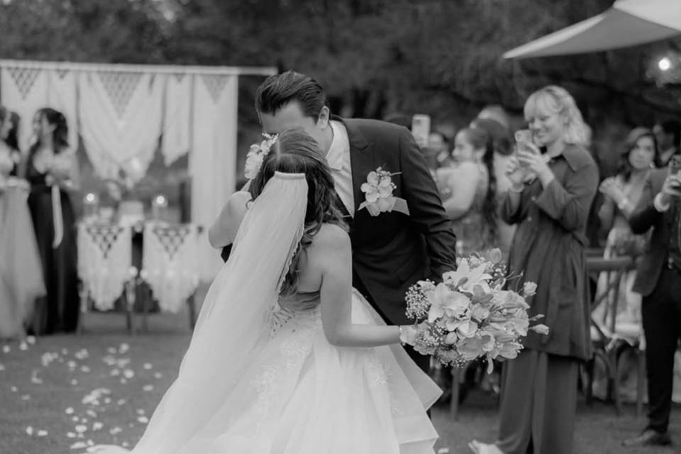 Boda en jardín