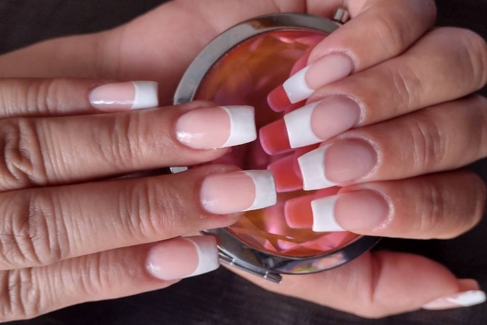 Uñas escultural+french