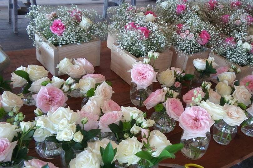 Wedding decoration flowers