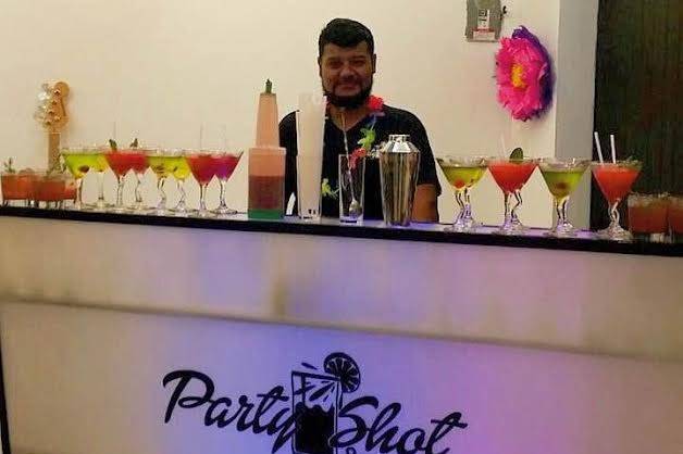 Party Shot & Open Bar