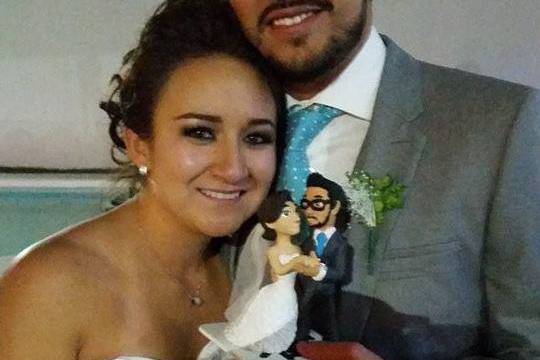 Los novios con los novios