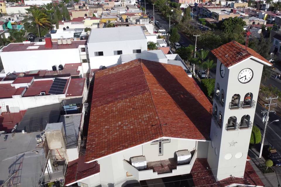 Vista con dron