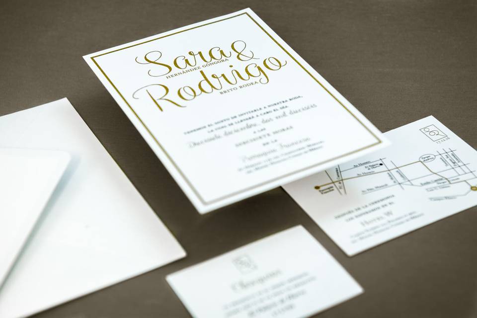 Invitaciones de bodas únicas