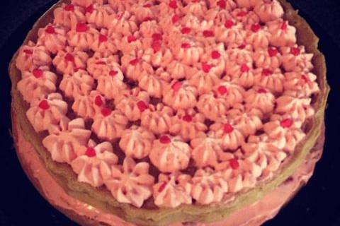 Pastel de vainilla sin azúcar