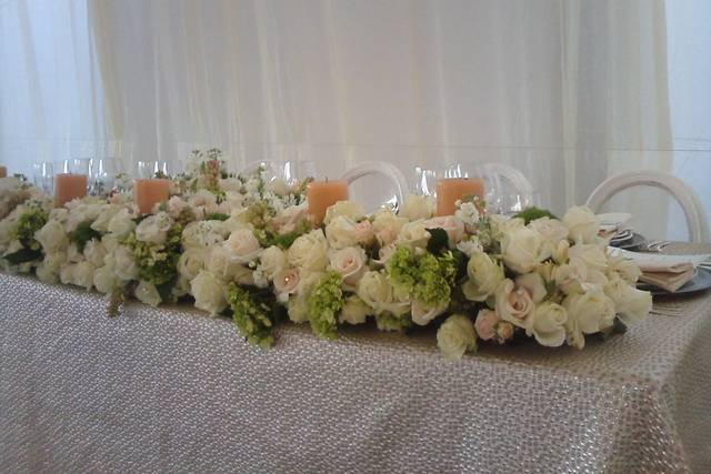 Flores mesa principal