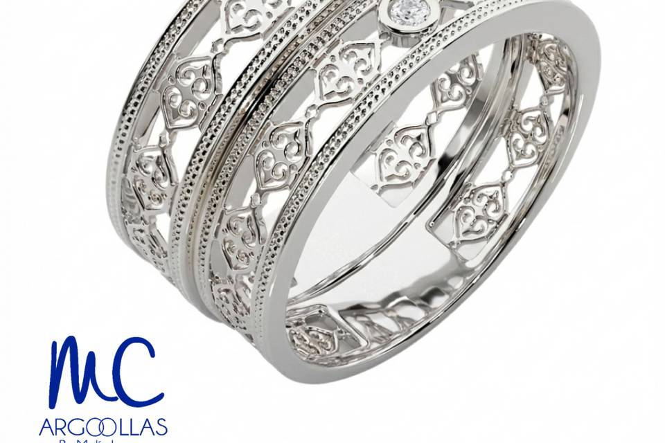 Argollas oro 10 y 14 kilates