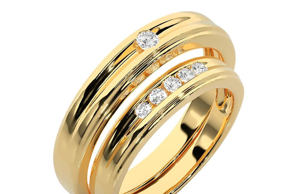 Argollas oro 10 y 14 kilates