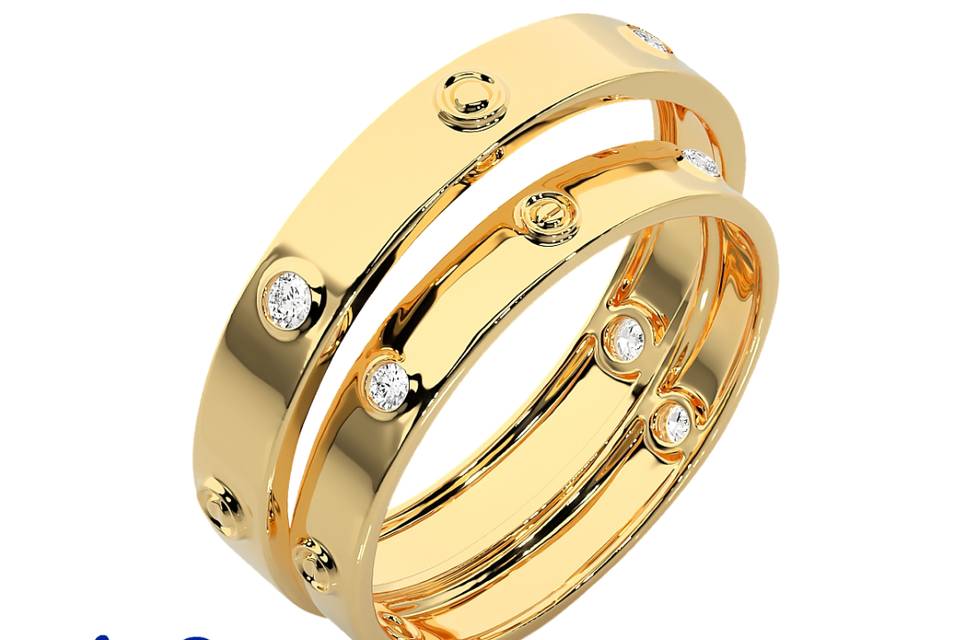 Argollas oro 10 y 14 kilates
