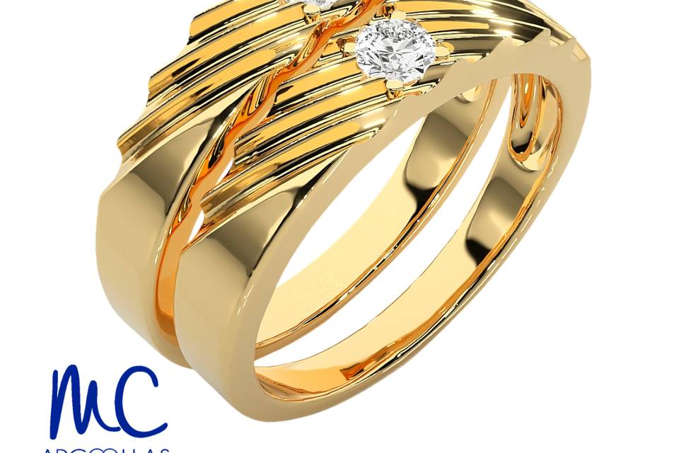 Argollas oro 10 y 14 kilates