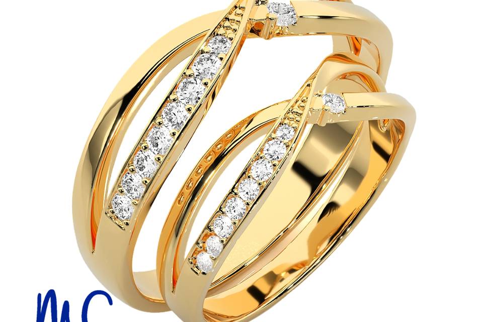 Churumbela oro 10 y 14 kilates