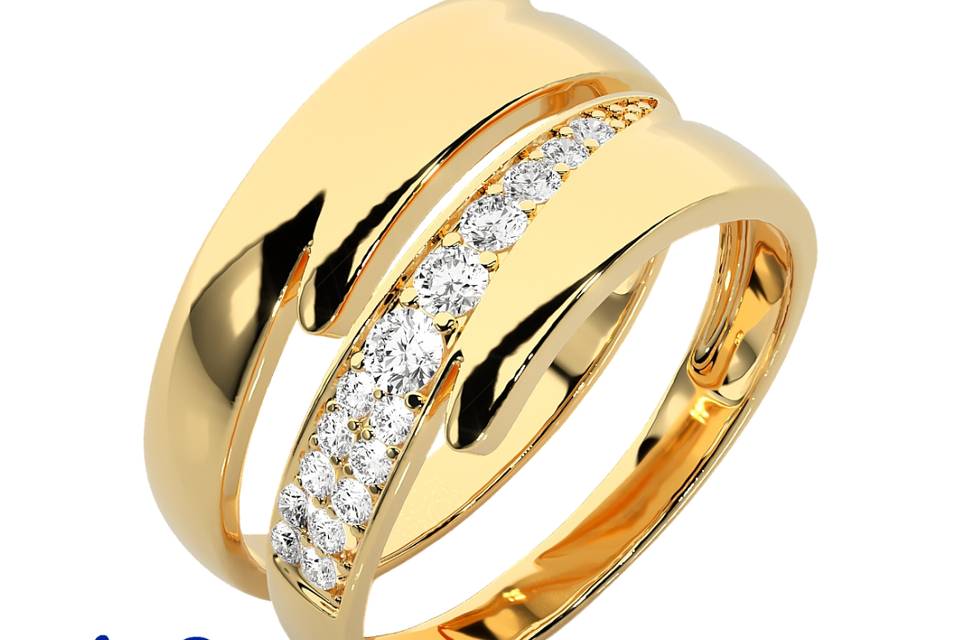 Argollas oro 10 y 14 kilates