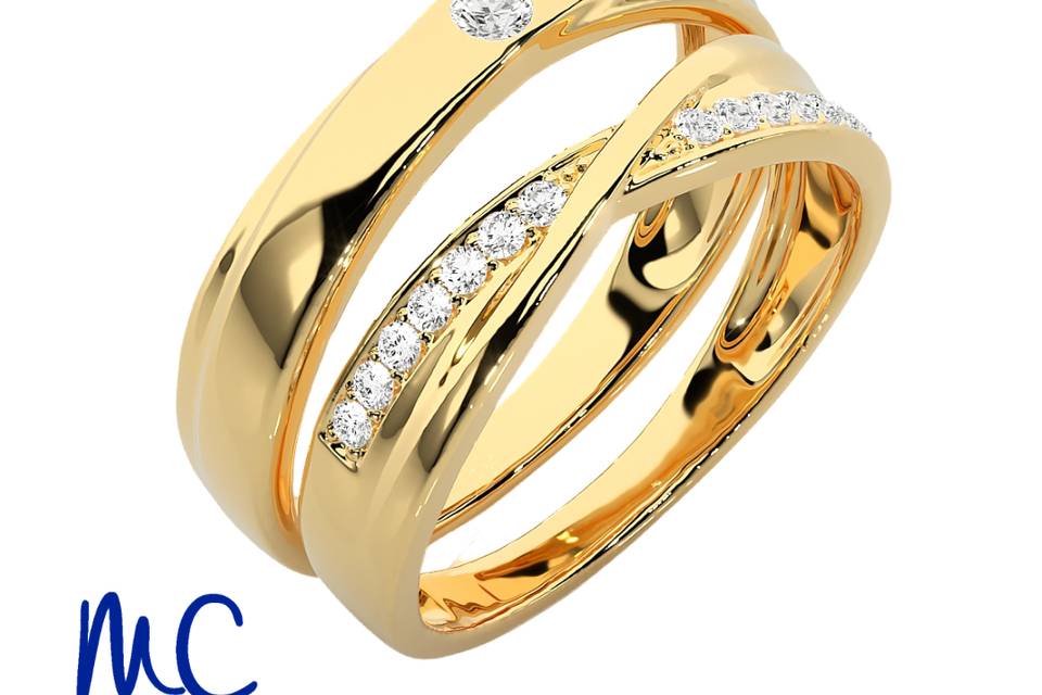 Argollas oro 10 y 14 kilates