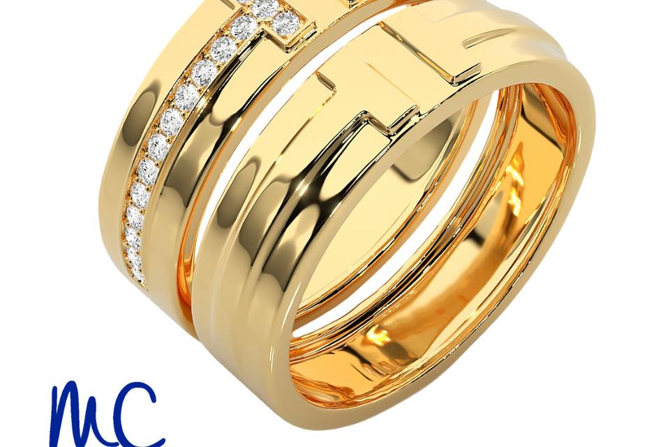 Argollas oro 10 y 14 kilates