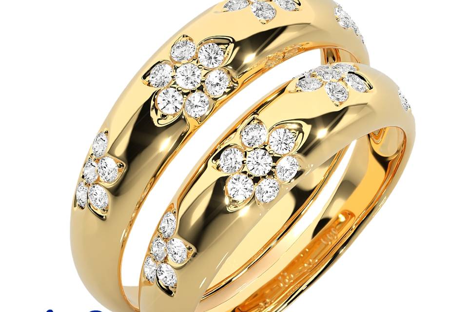 Argollas oro 10 y 14 kilates