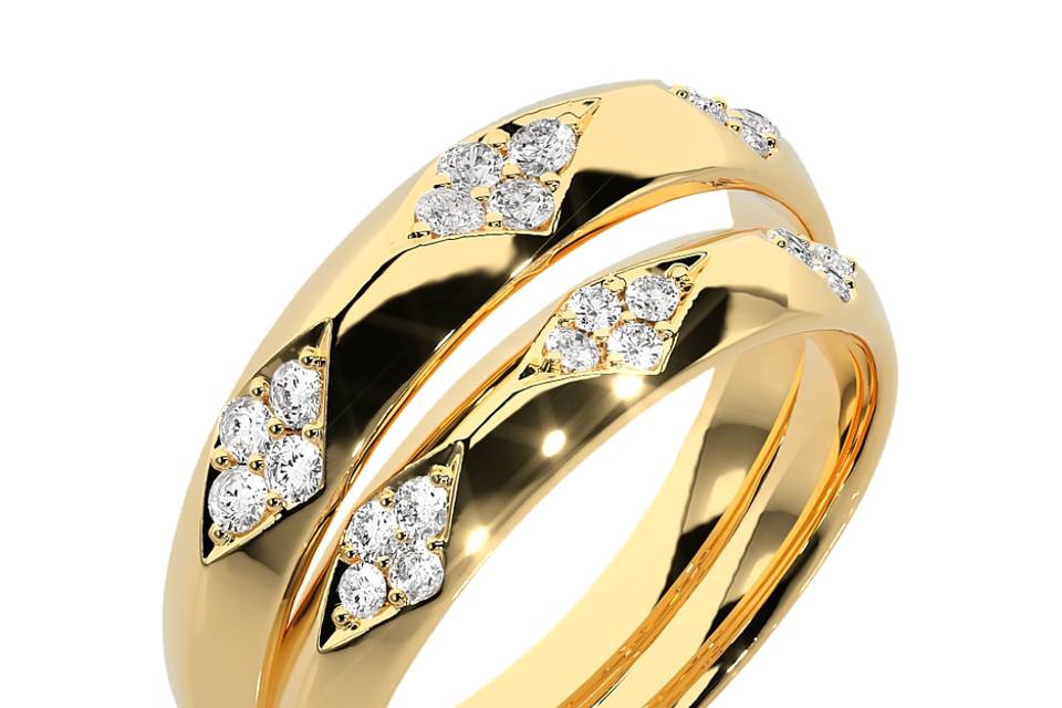 Argollas oro 10 y 14 kilates