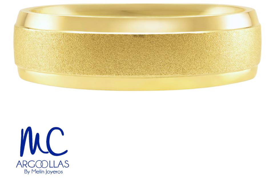 Argolla oro 10 y 14 kilates