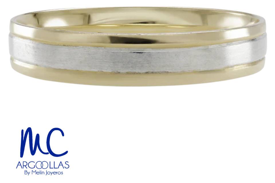 Argolla oro 10 y 14 kilates