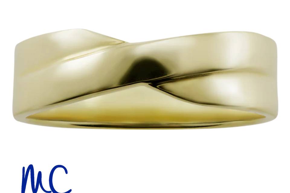 Argolla oro 10 y 14 kilates