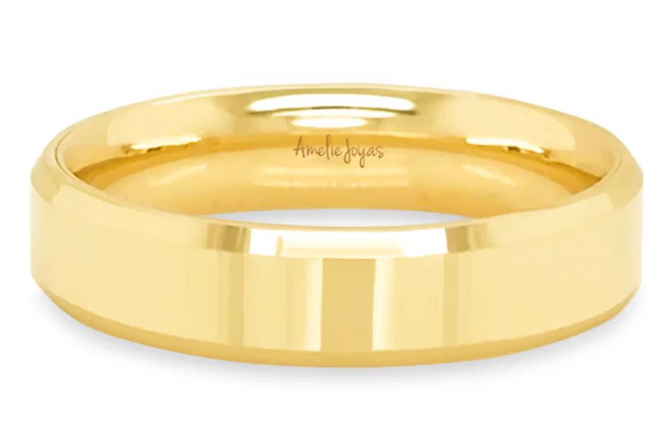 Argolla matrimonio 10k y 14k