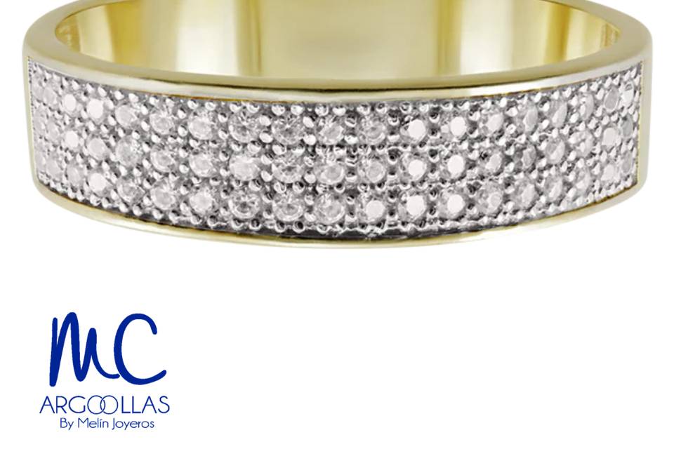 Churumbela zirconia 10k y 14k