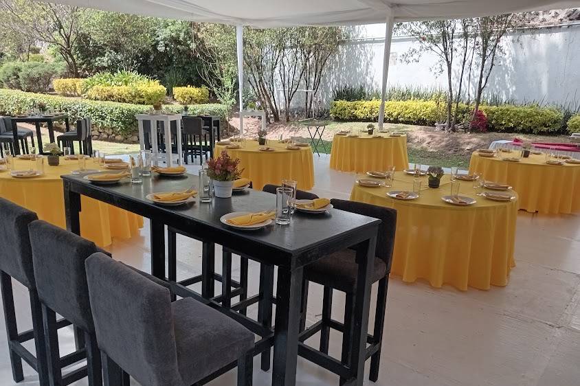 Periqueras, servicio Buffet