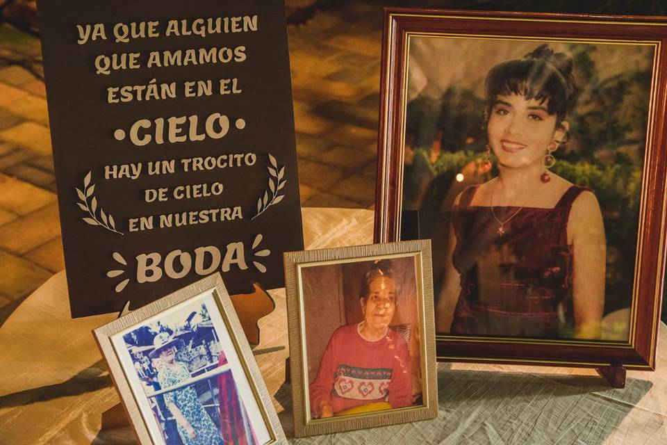 Cuadro para honor