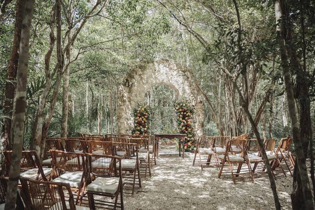 Ceremonia en la selva