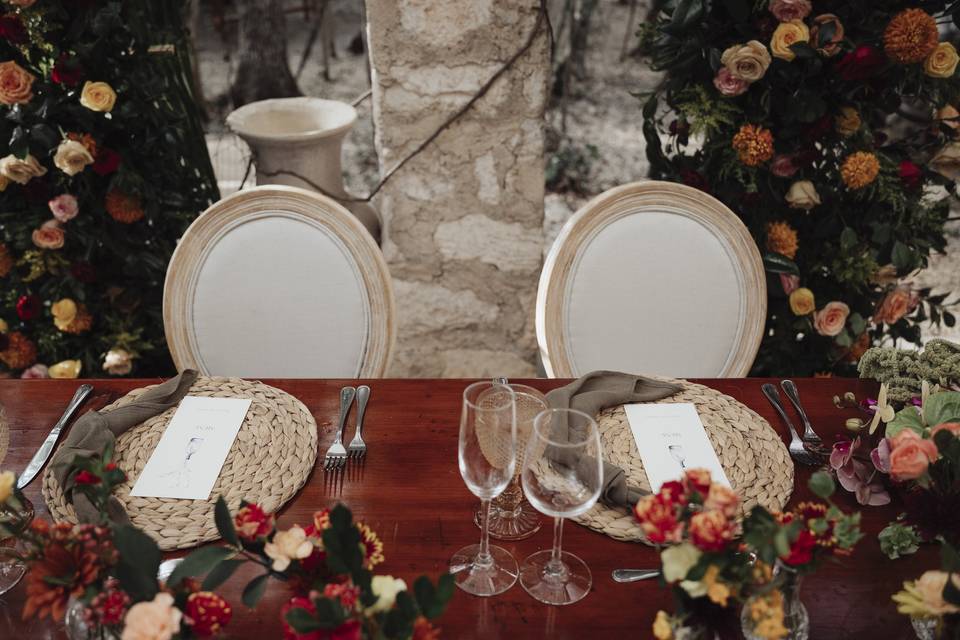 Mesa de esposos