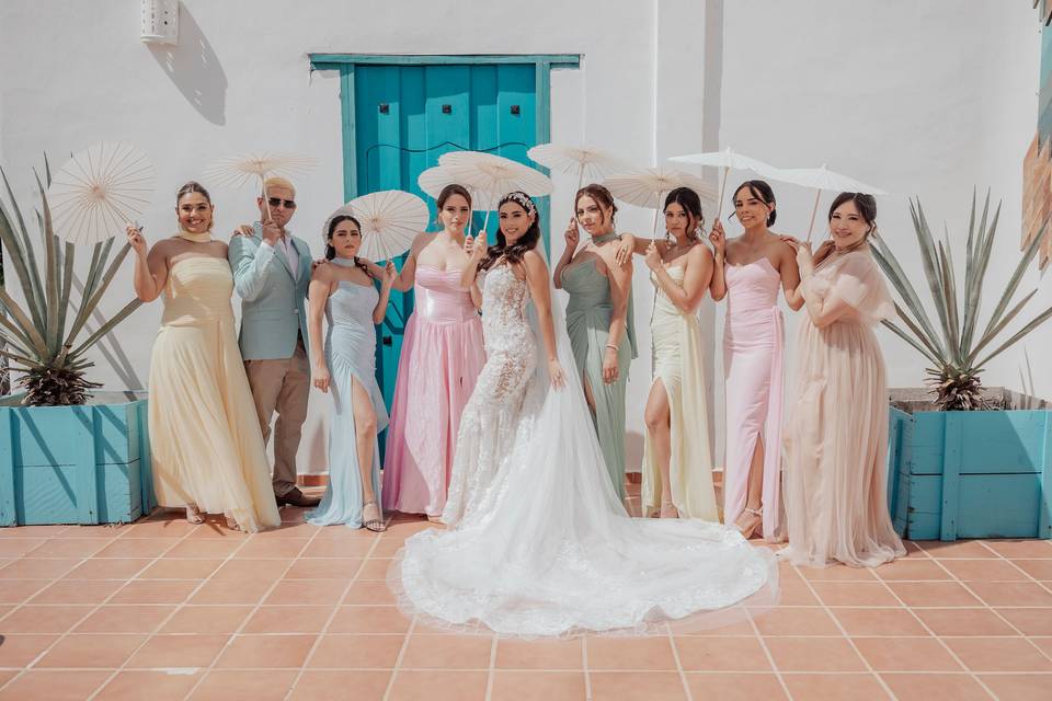 Sesión con damas