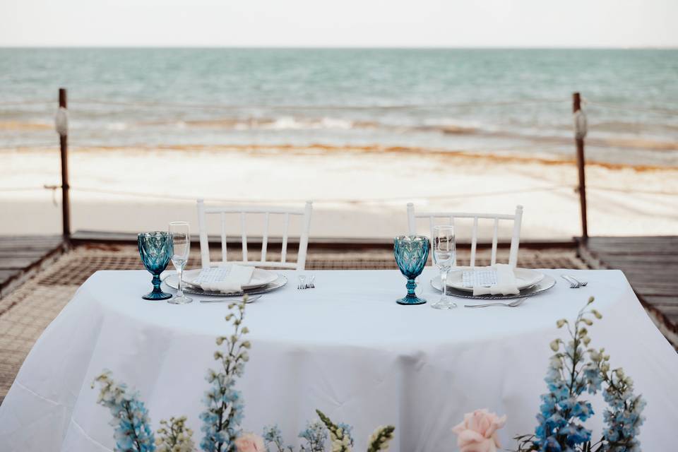 Mesa de novios