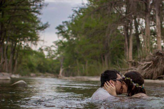 Foto en agua
