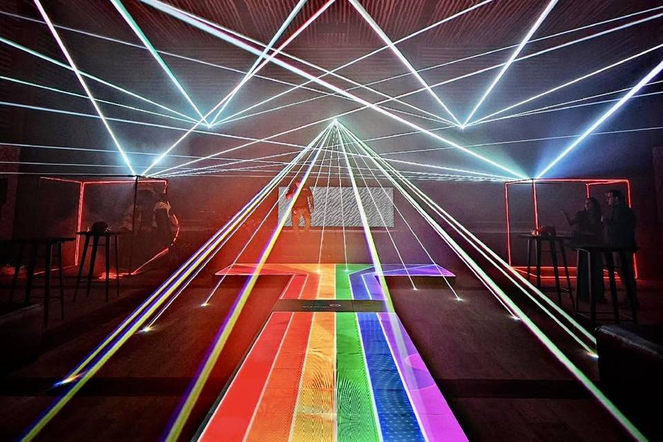 Pista e iluminación