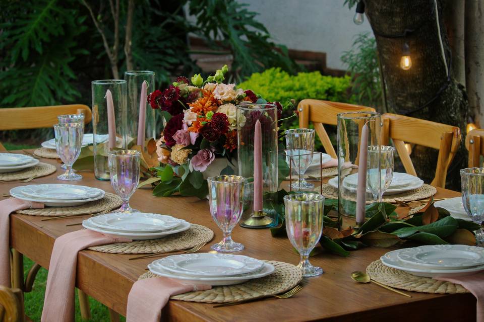 Celebración en rosa