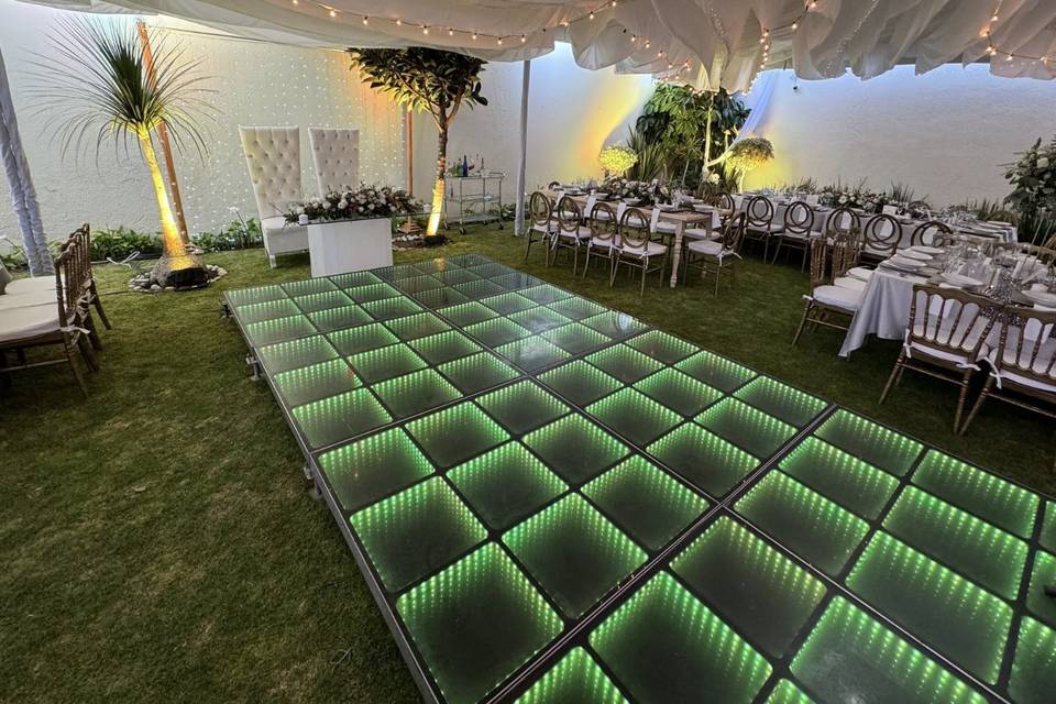Pista de baile led