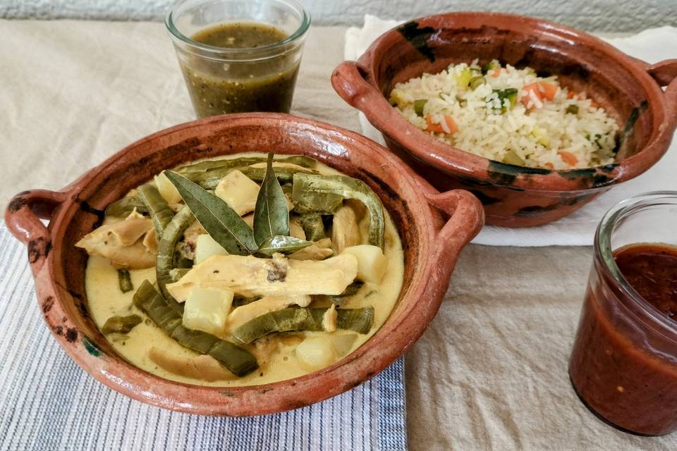 Rajas con crema