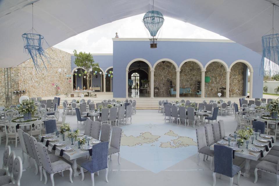 Espacio para celebrar fiestas nupciales