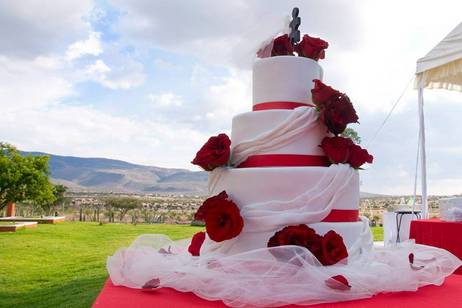El pastel de boda