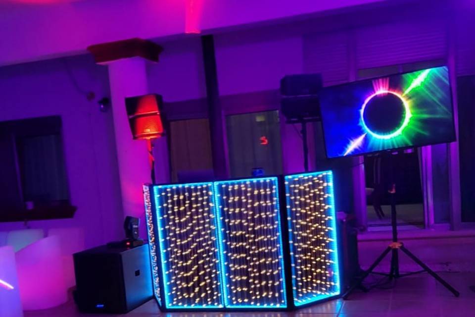 Servicio de dj auido e ilumina