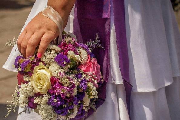 Variedad de flores y colores