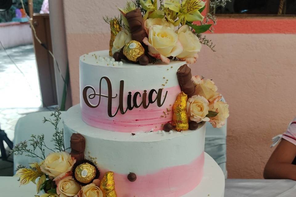 Pastel en pisos decorado