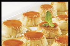 Flan horneado