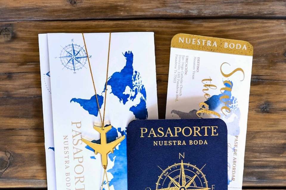 Invitación pasaporte