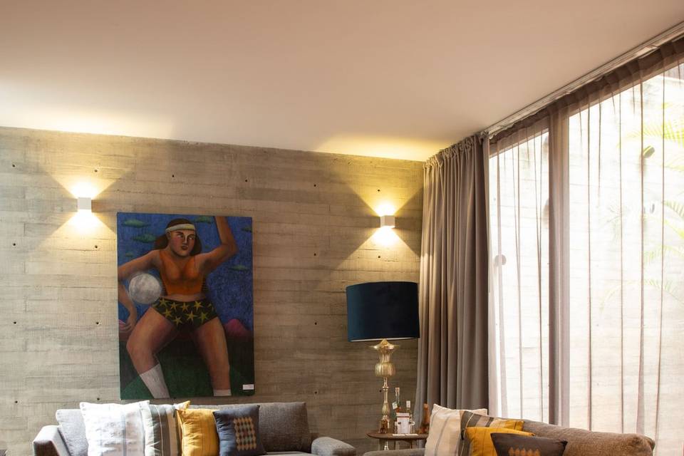 Sala de habitación familiar