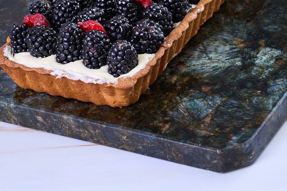 Tarta de frutos rojos