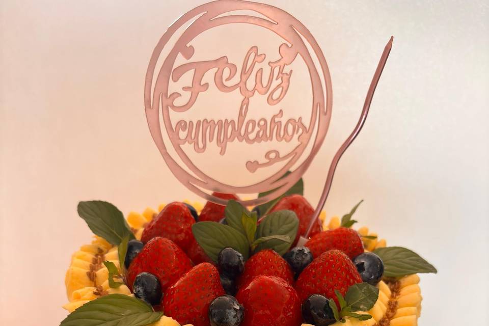 Pastel de cumpleaños