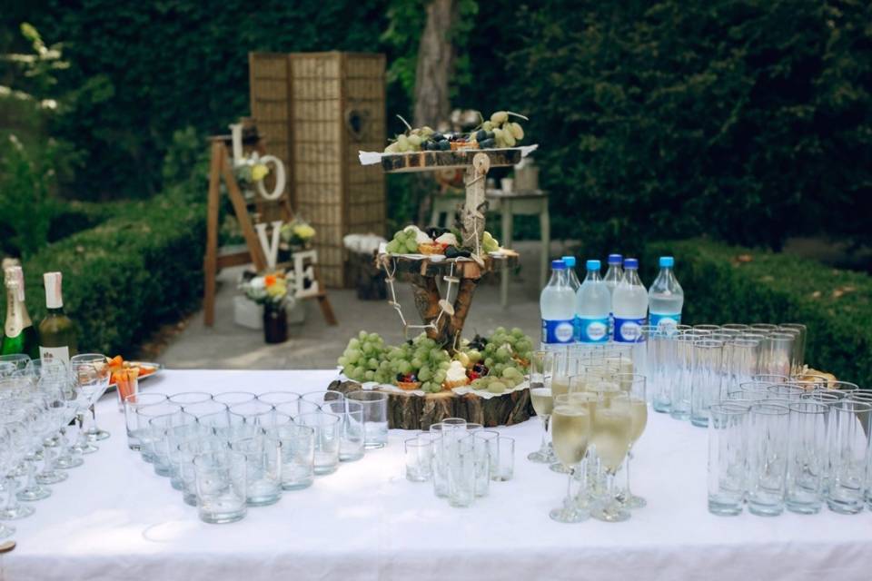 Copas de cristal