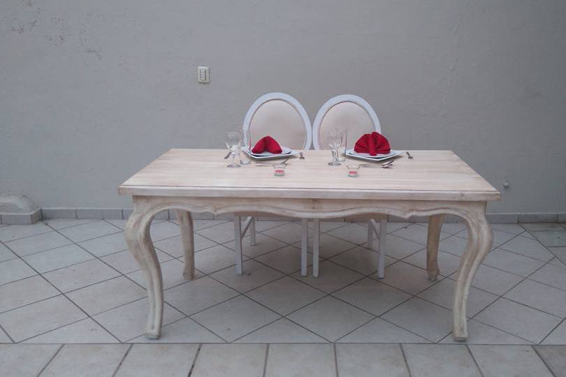 Mesa de novios