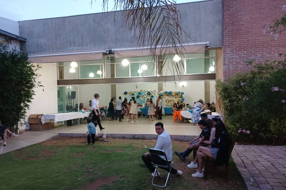 Evento en el jardín