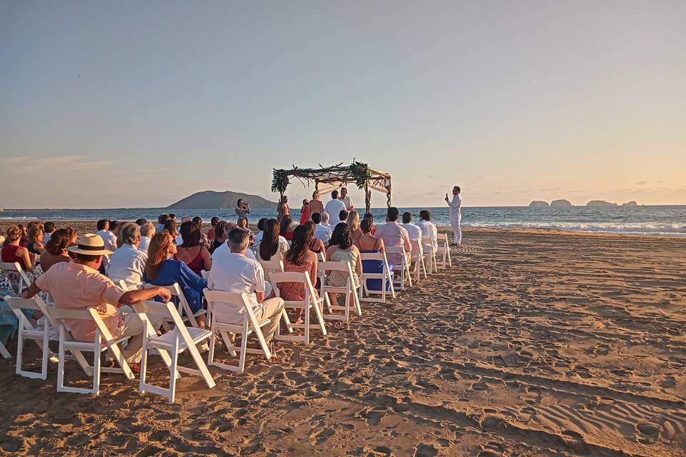 Boda en Playa Blanca