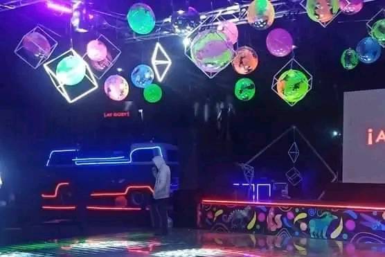 Eventos neón y láser